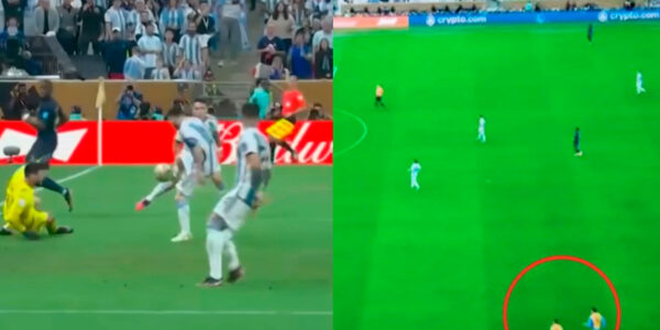 VIDEO. Medio francés cuestionó gol de Messi en la final de Qatar