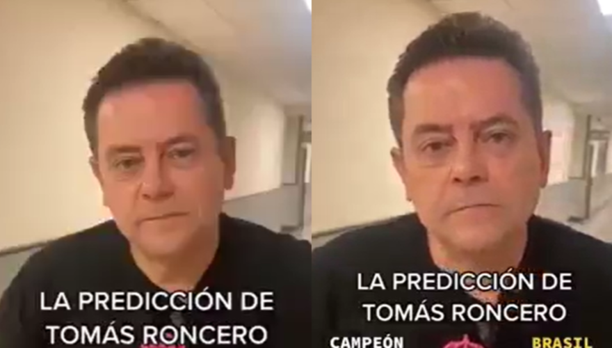 Tomás Roncero es foco de burlas por su fallida predicción