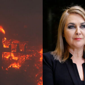 Critican a Pamela Jiles por mensaje sobre incendio en Viña