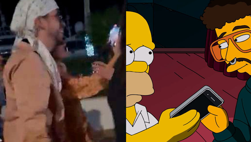 VIDEO. ¿Los Simpsons predijo la funa a Bad Bunny?