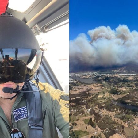 Piloto de CONAF cuenta su experiencia en el combate a Incendios forestales