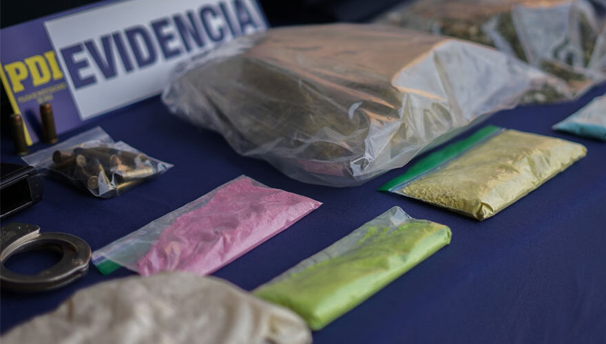 PDI reveló cuáles fueron las 6 drogas más incautadas del 2022