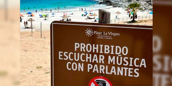 El debate que se abrió por prohibición de parlantes en playa