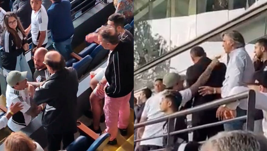 VIDEO. Hincha de Colo Colo agredió a Aníbal Mosa en estadio