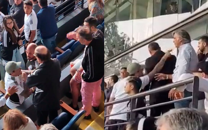 VIDEO. Hincha de Colo Colo agredió a Aníbal Mosa en estadio