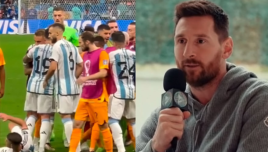 El mea culpa de Messi por el recordado gesto contra Países Bajos