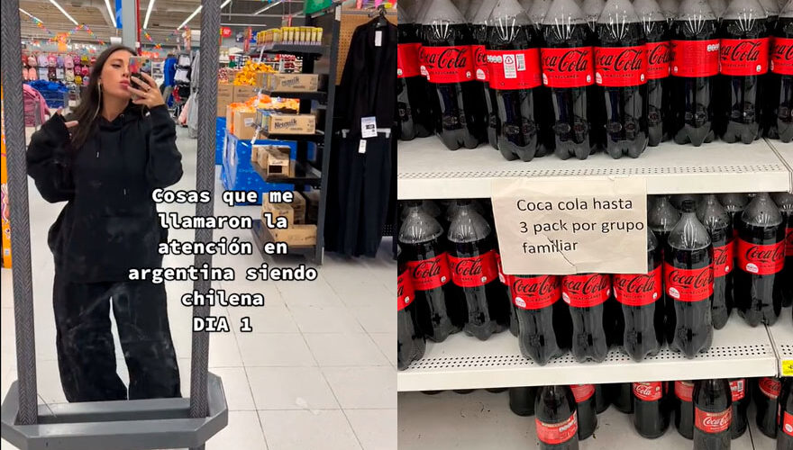 Chilena en Argentina devela a supermercados en Argentina