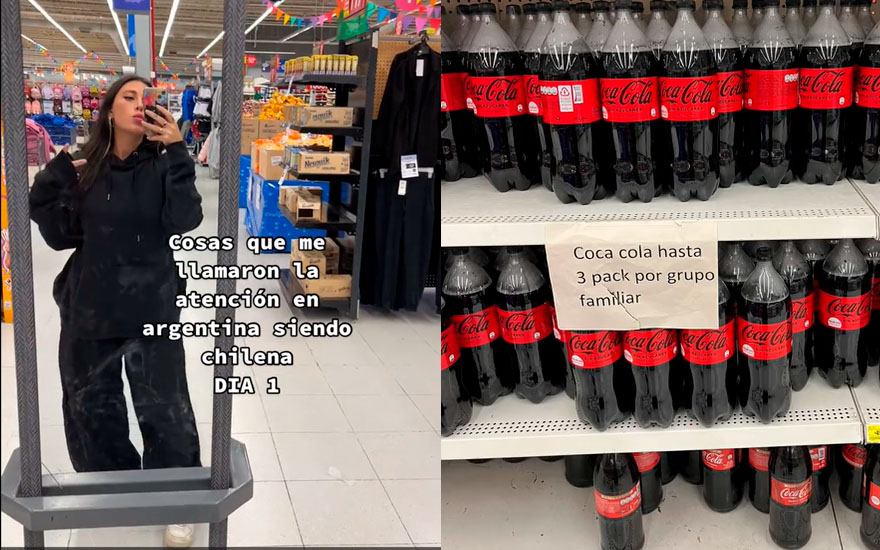 Chilena en Argentina devela a supermercados en Argentina