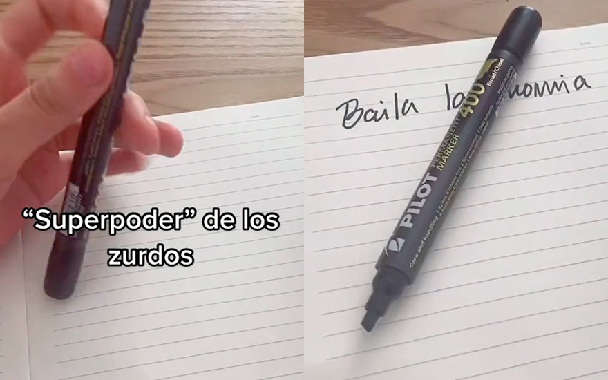 Chileno difunde "secreto" de los zurdos y se transforma en viral