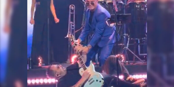Alejandro Sanz botó a guitarrista sobre el escenario en pleno show