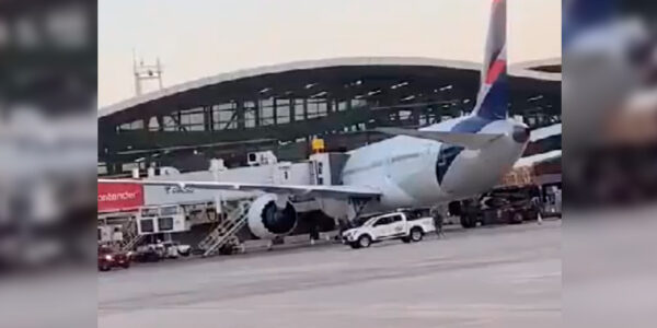 Los videos del tiroteo que se vivió en el Aeropuerto de Santiago