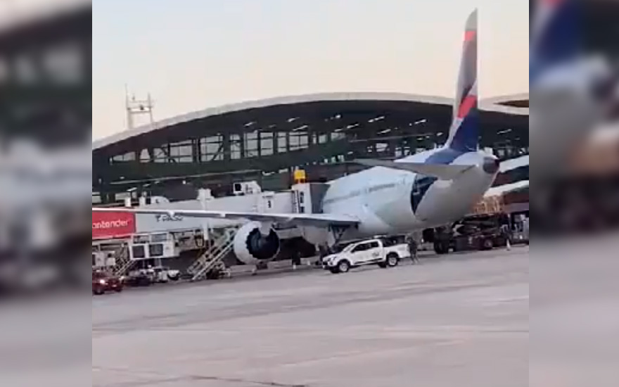 Los videos del tiroteo que se vivió en el Aeropuerto de Santiago