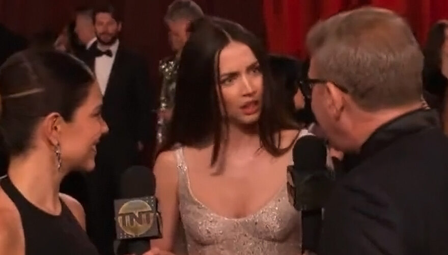 La sorpresa de Ana de Armas por incómoda pregunta en los Oscar