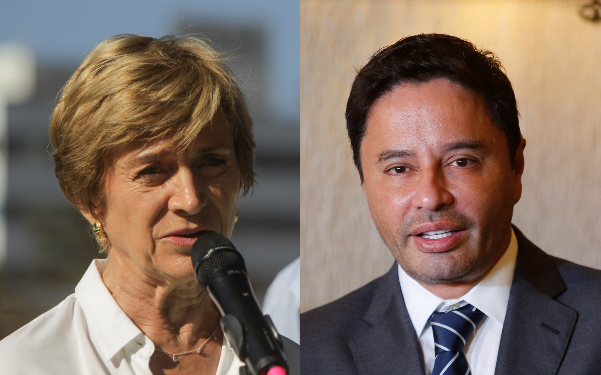 Los alcaldes Evelyn Matthei y Rodolfo Carter