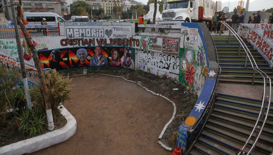 Inicia trabajo para reabrir estación Baquedano: piensan memorial