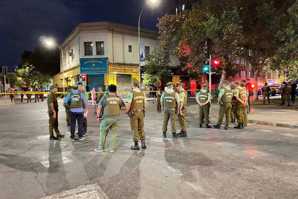 Carabinero fue baleado durante operativo en Santiago Centro