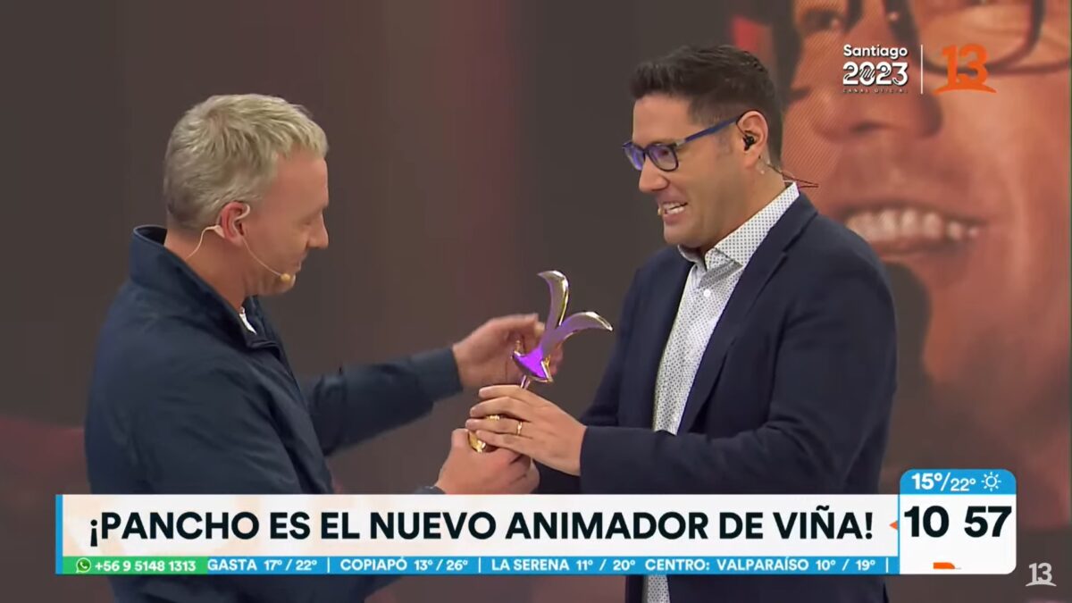 Pancho Saavedra es el nuevo animador del Festival de Viña