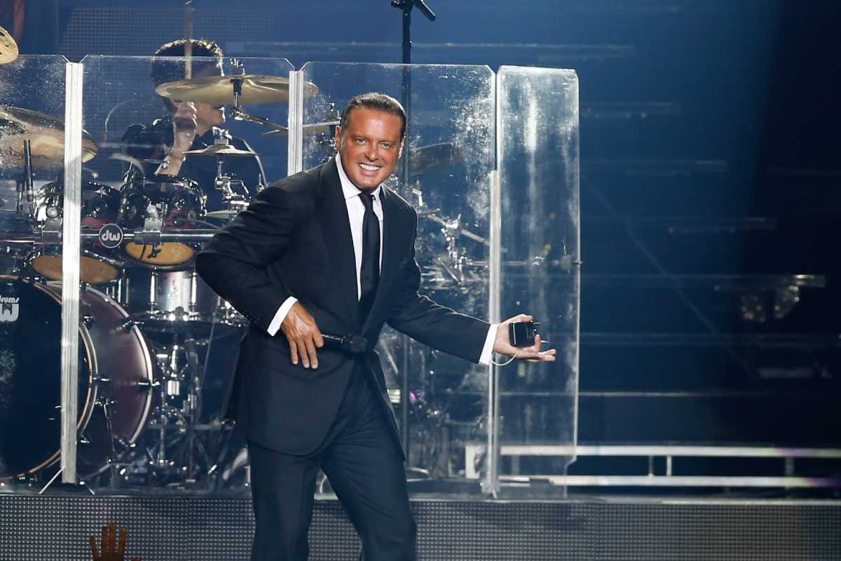 Luis Miguel cantando en Chile