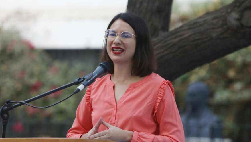 Irací Hassler, alcaldesa de la Municipalidad de Santiago