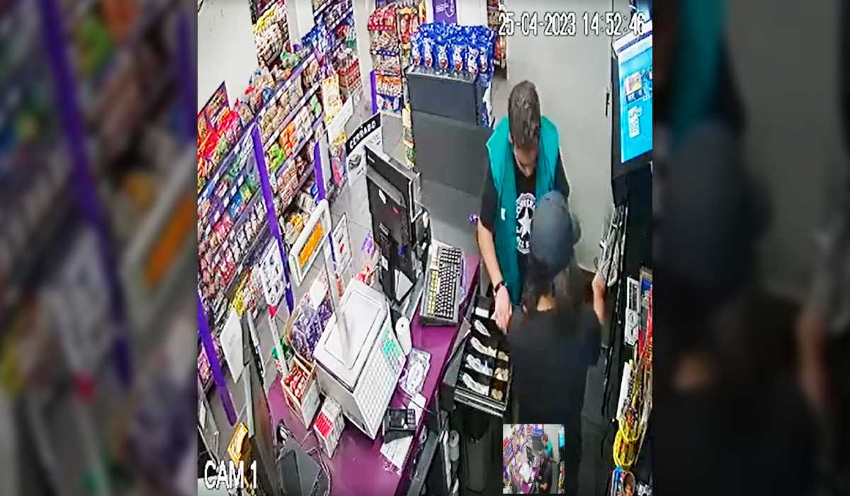 Captura de violento robo a Minimarket en Las Condes
