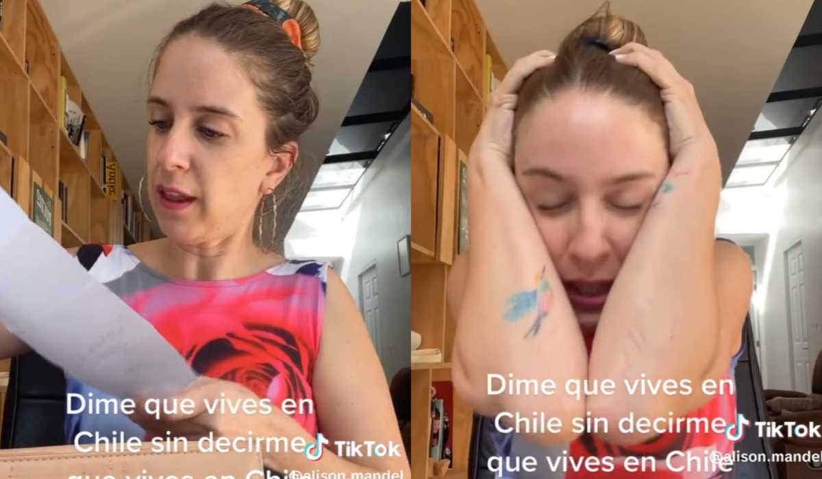 Humorista Alison Mandel recrea situación en Isapre donde le piden documentos y se enoja
