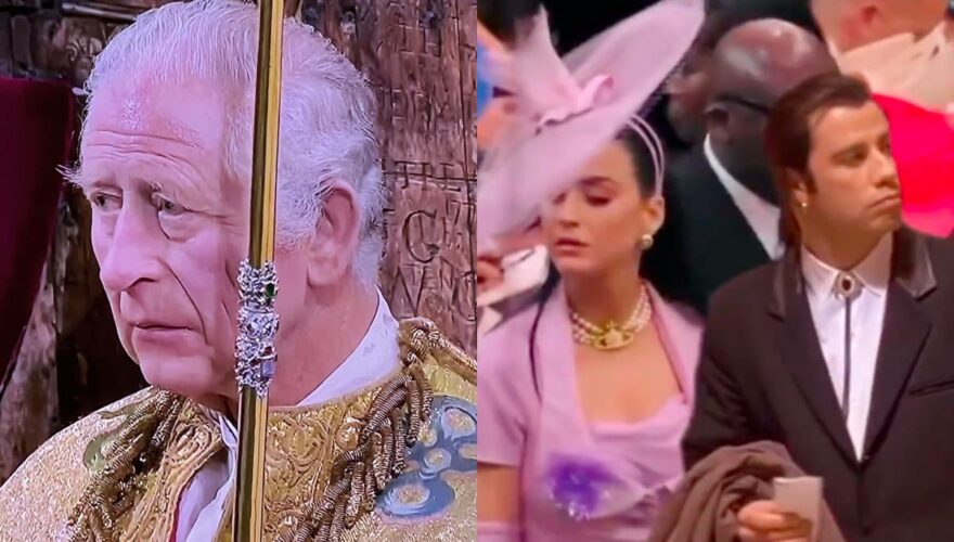 Memes de la coronación del rey Carlos III donde aparece Katy Perry