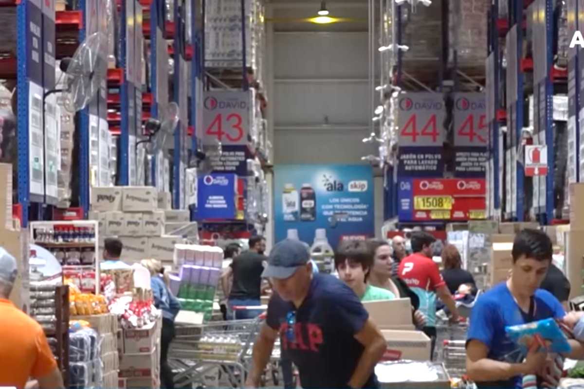 Supermercado Oscar David de Mendoza, en Argentina.