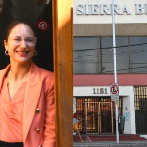 Irací Hassler, alcaldesa de la Municipalidad de Santiago y la ex clínica Sierra Bella