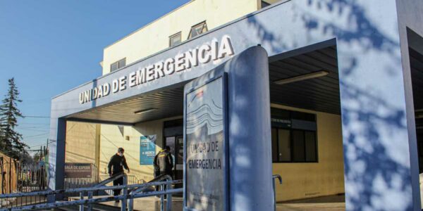 Hospital de Chillán, donde seremi fue internada luego de ser acusada de haberse practicado un aborto. Región de Ñuble.