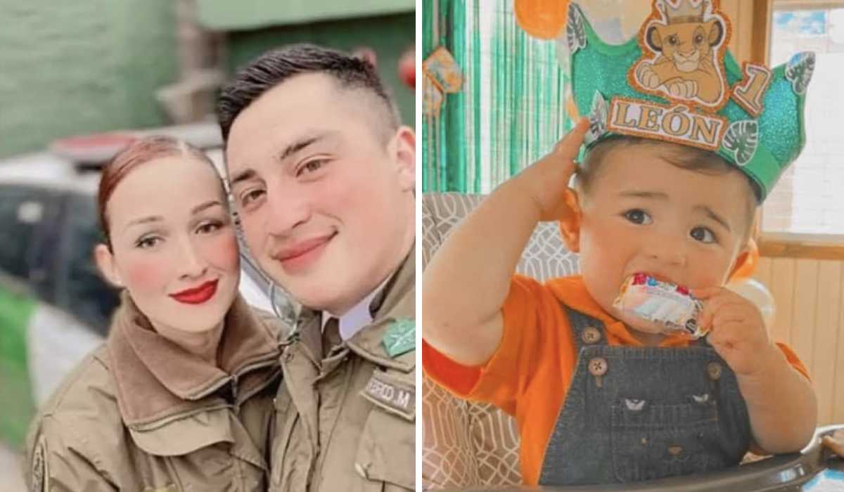 Carabineros que realizan lucatón para su hijo que se encuentra grave