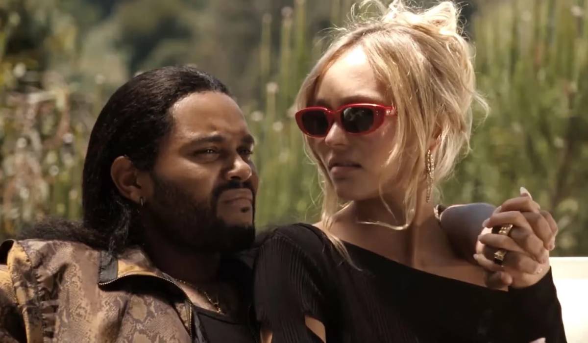 The Weeknd y Lily Rose Depp en The Idol