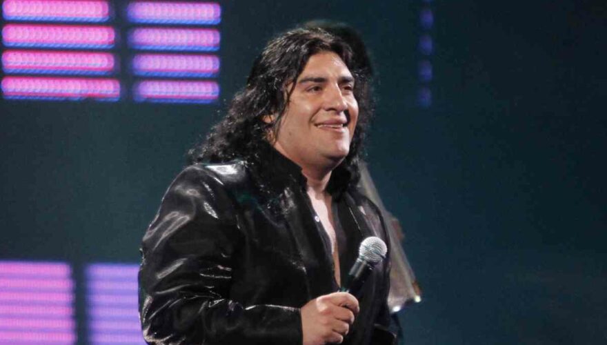 Cristián Rodriguez, vocalista del grupo Garras de Amor
