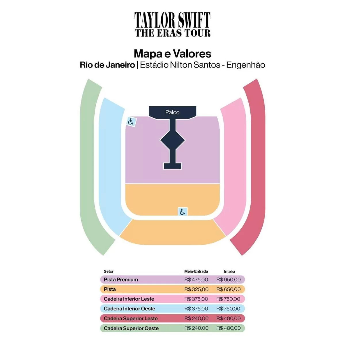 Taylor Swift cómo comprar entradas para sus shows en Argentina y Brasil