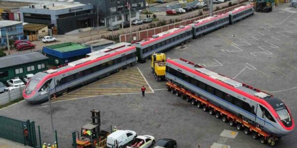 Trenes más modernos de Sudamérica para el recorrido Chillán-Santiago