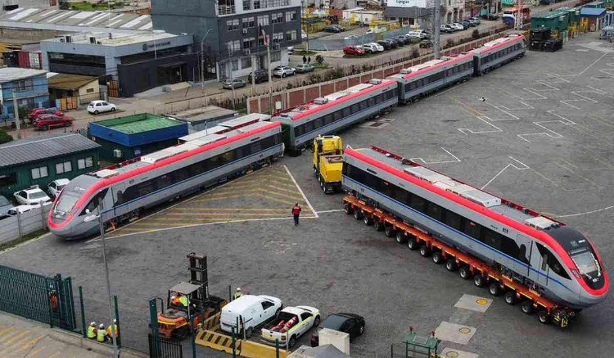 Trenes más modernos de Sudamérica para el recorrido Chillán-Santiago