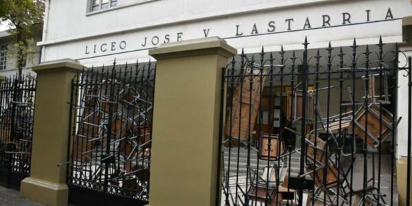 Liceo José Victorino Lastarria en toma