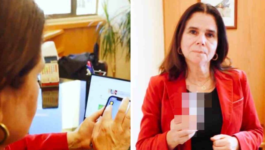 Diputada Ximena Ossandón comprando droga por celular