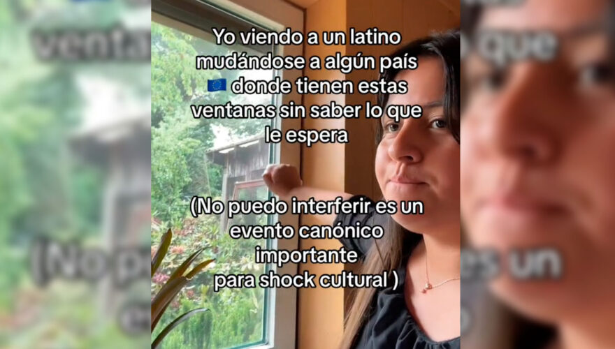 Latina se sorprende por ventanas que son comunes en Chile