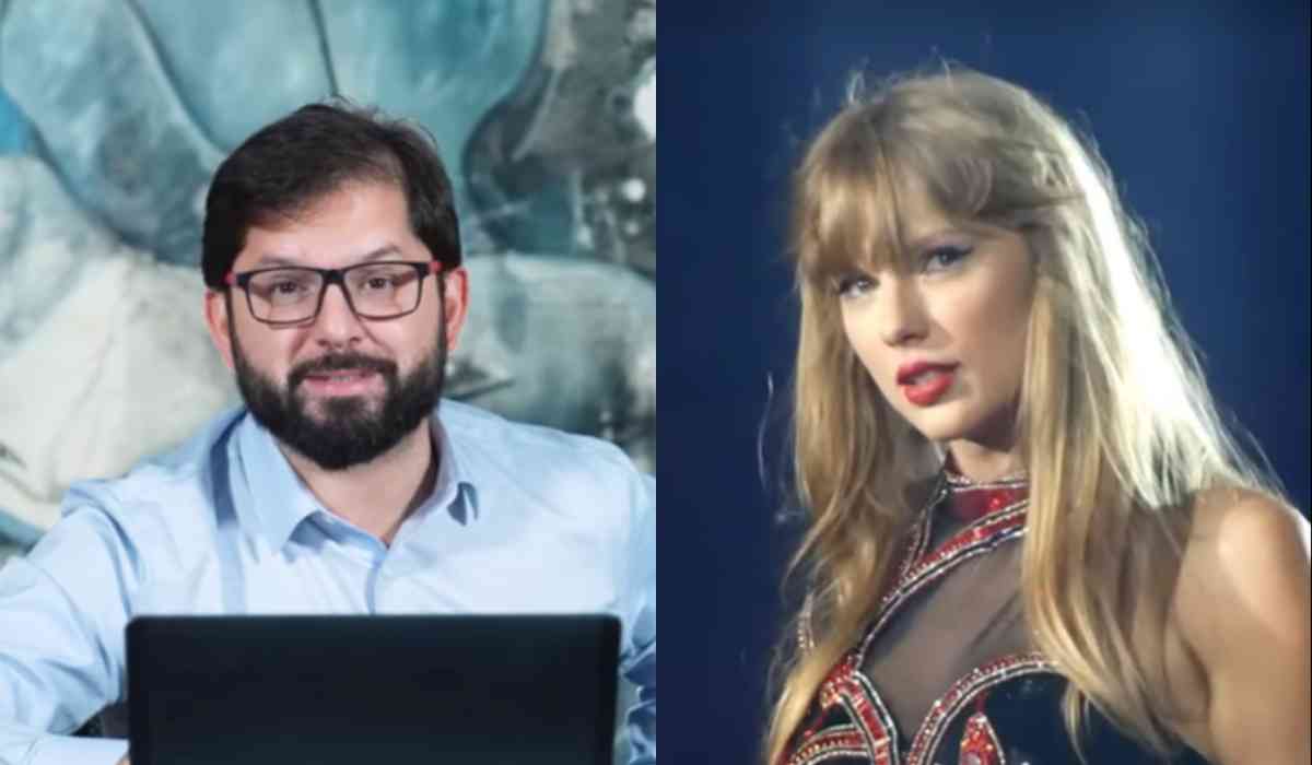 Presidente Gabriel Boric y Taylor Swift