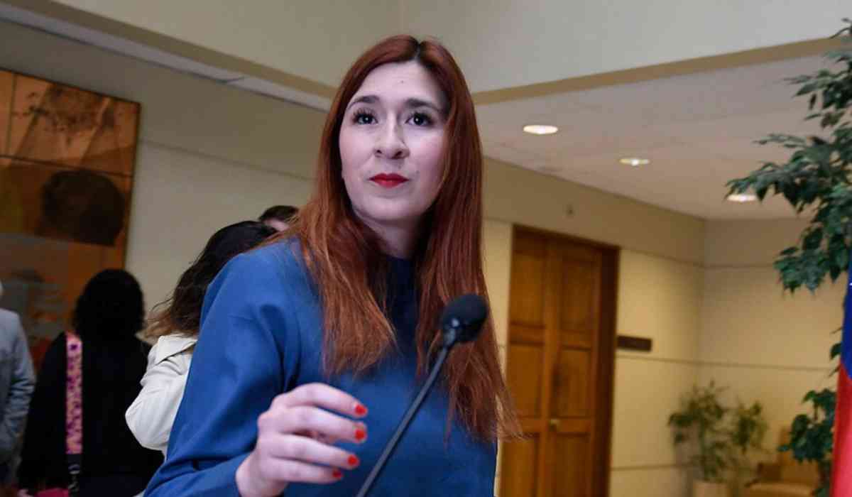 Diputada Catalina Pérez, pareja de Daniel Andrade representante legal de la Fundación Democracia Viva