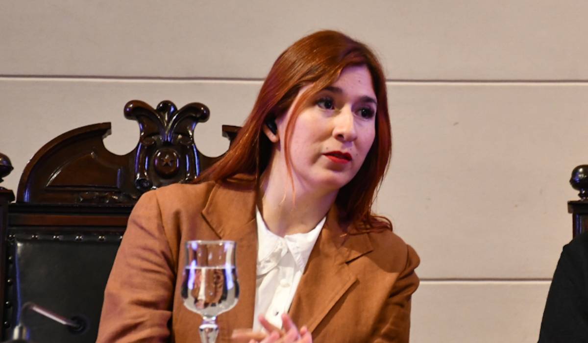 Diputada Catalina Pérez, pareja del representante de la Fundación Democracia Viva