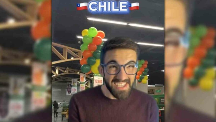 Europeo español en supermercado de Chile
