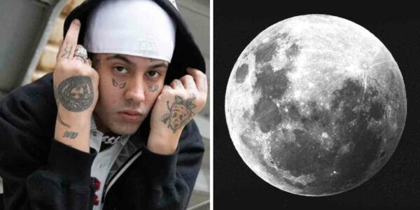Rapero argentino Duki y la Luna
