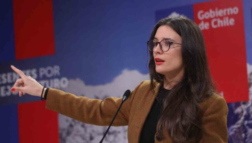 Ministra vocera de Gobierno, Camila Vallejo habla sobre caso convenios de Democracia Viva