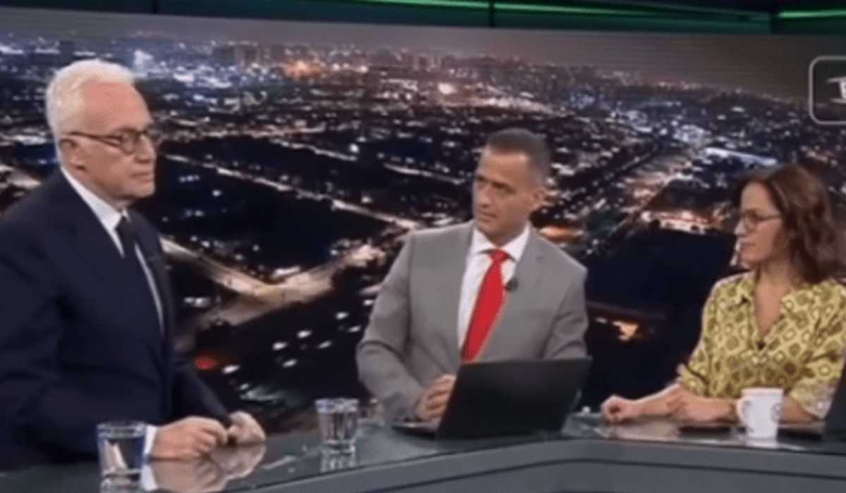 Pedro Carcuro en el noticiero de TVN