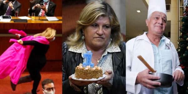 Momentos cringe de parlamentarios chilenos