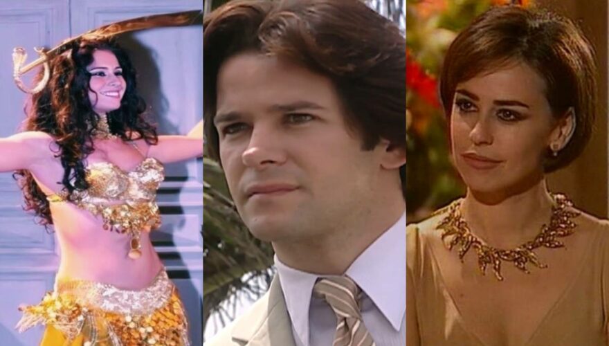 Jade, Lucas y Maysa de la telenovela El Clon