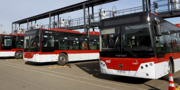 Buses de Red Transantiago que conectan La Pintana y Las Condes