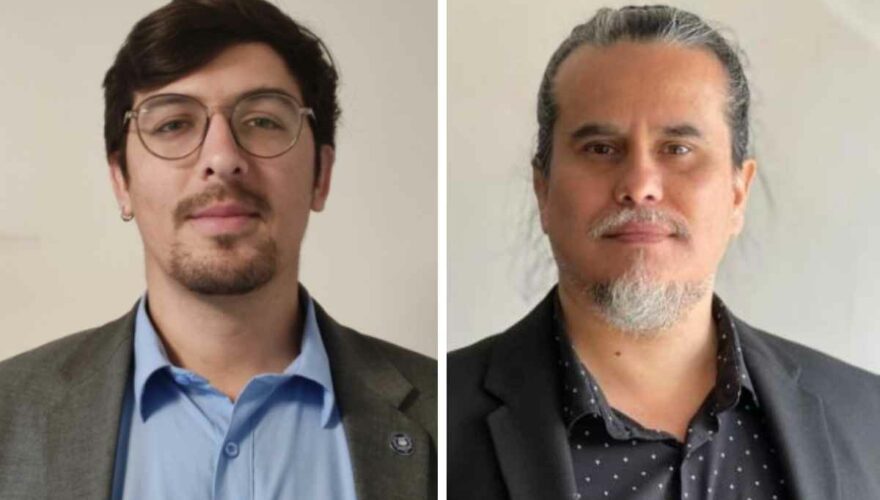 Daniel Andrade y Carlos Contreras del Caso Democracia Viva