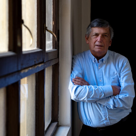 Lautaro Carmona, secretario general del PC (Foto: Francisco Chamaca).